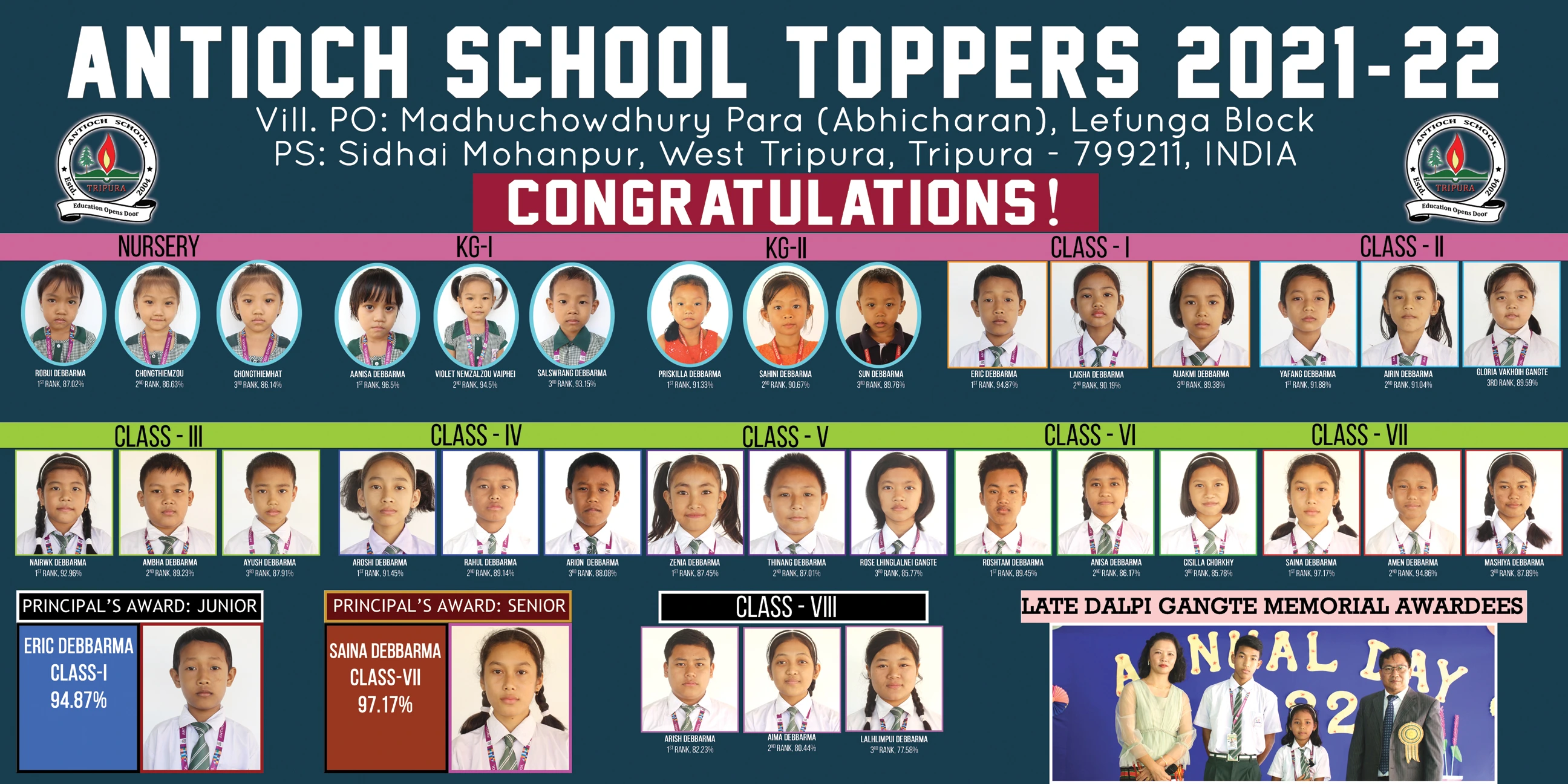 Pricipal's Award 2024