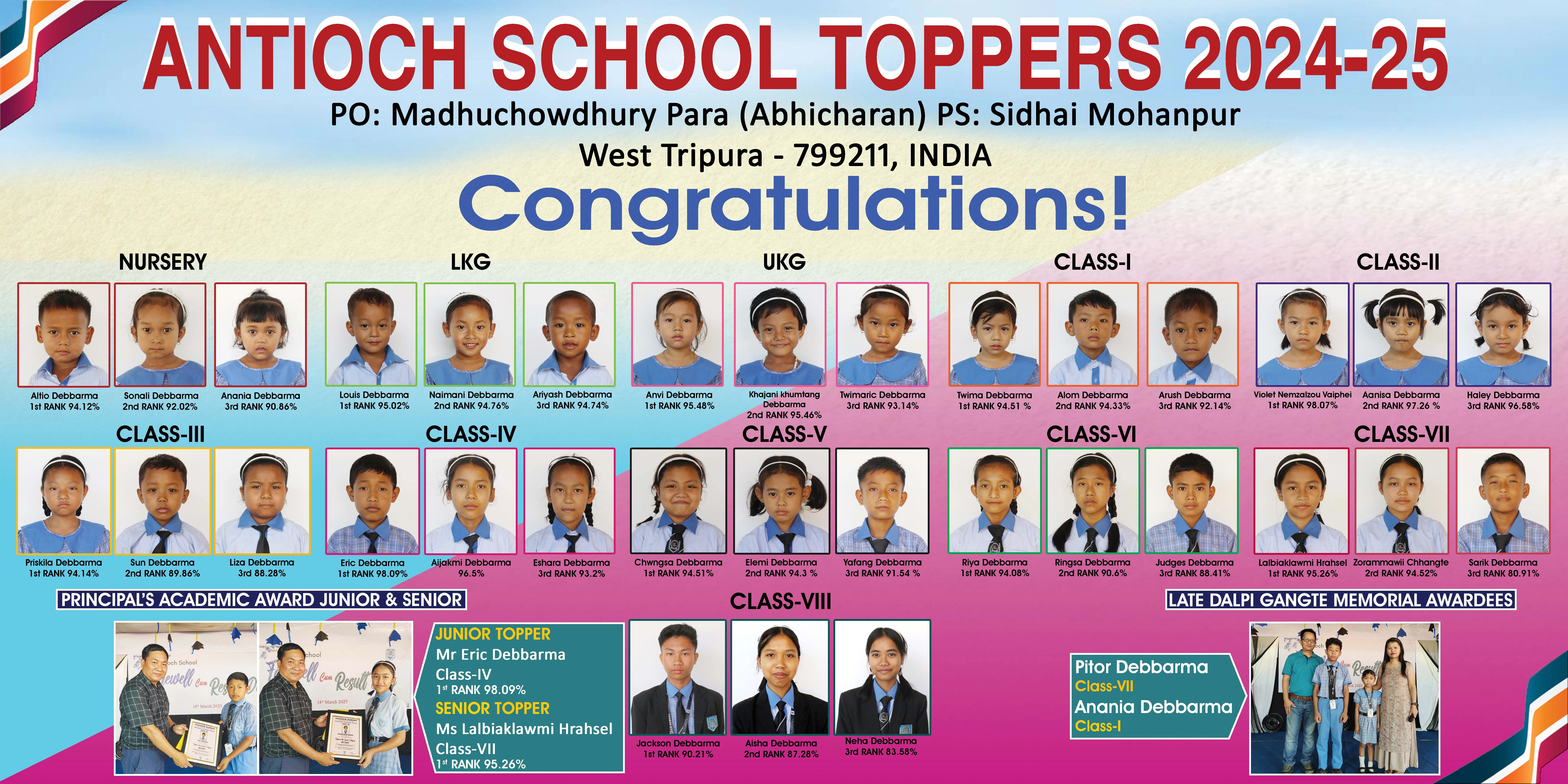 Pricipal's Award 2024